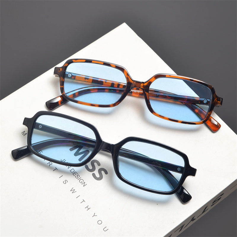 Rectangular Acetate Sunglasses