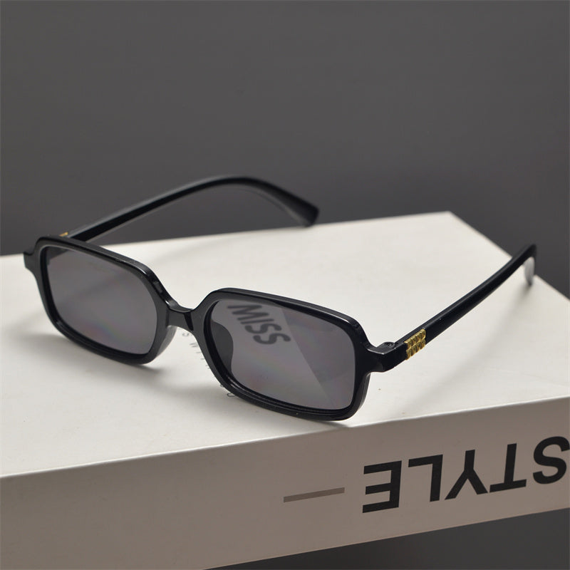 Rectangular Acetate Sunglasses