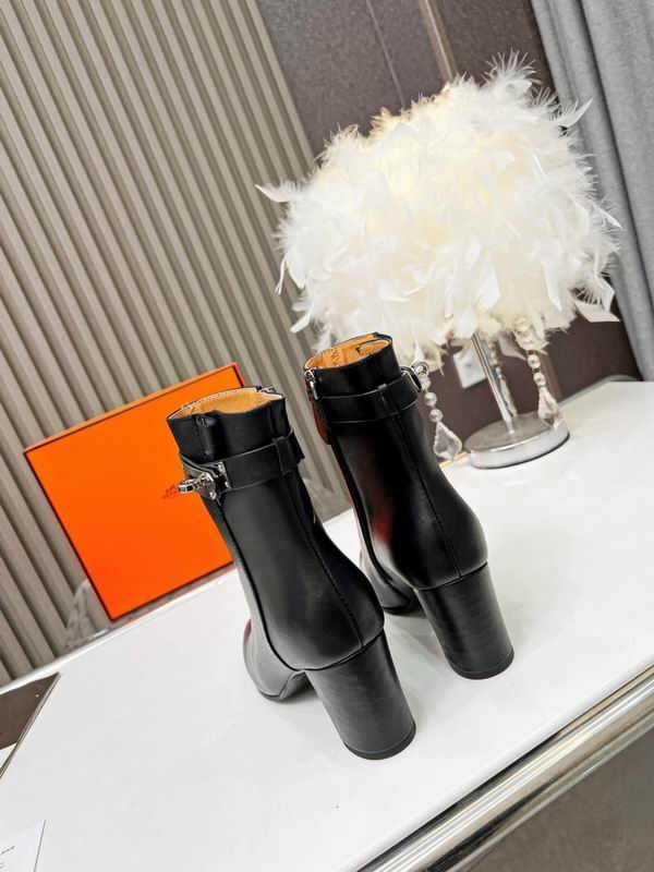 Leather Ankle Boots