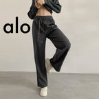 Wide-Leg Sweatpants