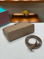 Loro Ostrich Leather Clutch 19