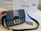 Vintage Denim Shoulder Bag